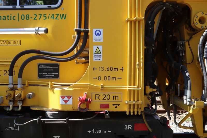 BAM Stopmachine met het fabrieksnummer 1214 en het UIC-nummer 99 84 942 8 702-7.